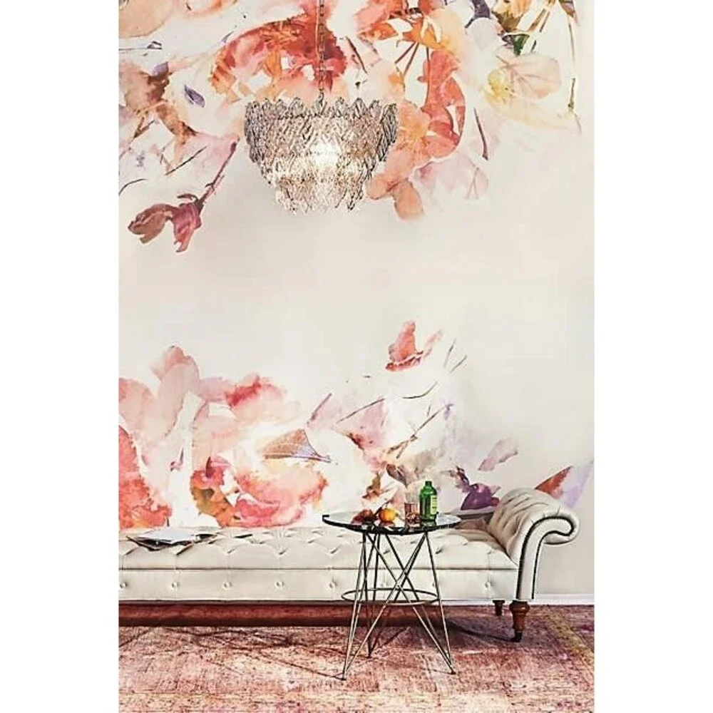Anthropologie Anewall Rosella Floral Mural